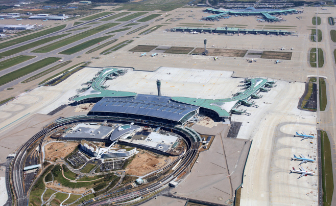 인천공항 제2터미널전경사진