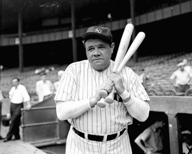 Babe Ruth Jersey Auction <YONHAP NO-2373> (AP)