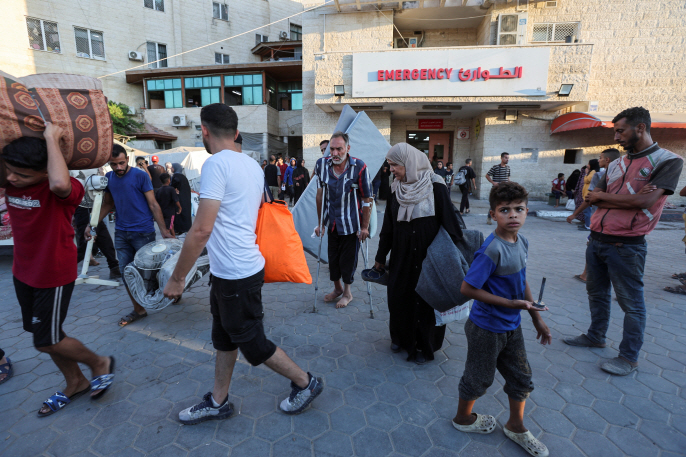 ISRAEL-PALESTINIANS/GAZA-EVACUATION