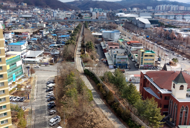 0901 옥야동 늘솔길 조성사업 본궤도에 올라