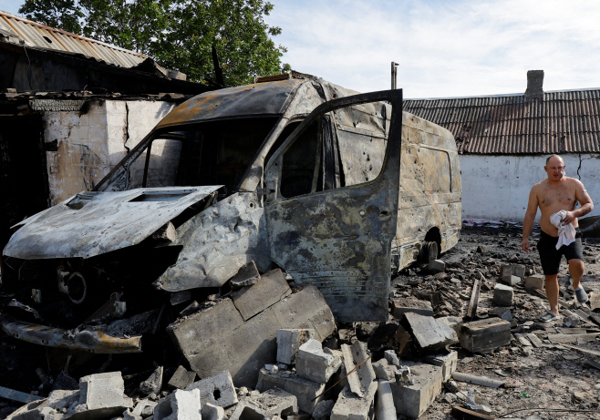 UKRAINE-CRISIS/MAKIIVKA-SHELLING