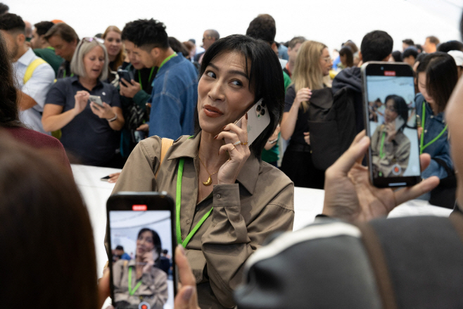 APPLE-EVENT/ <YONHAP NO-1498> (REUTERS)