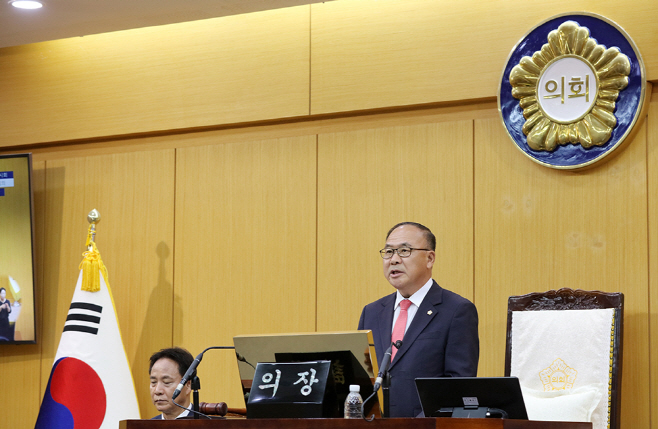 서산시의회, 제298회 임시회 개회...24개 안건 심의