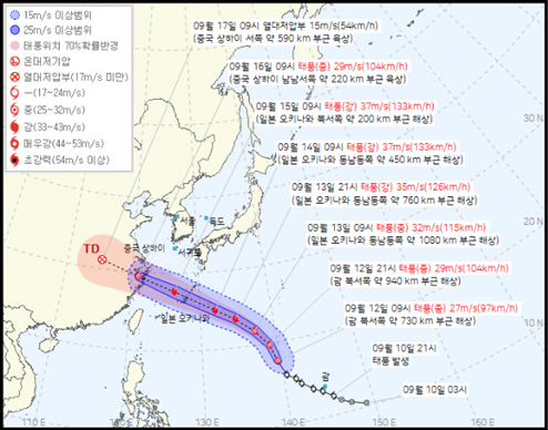 제13호 태풍 버빙카