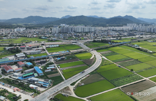 아산시 한천로 개통