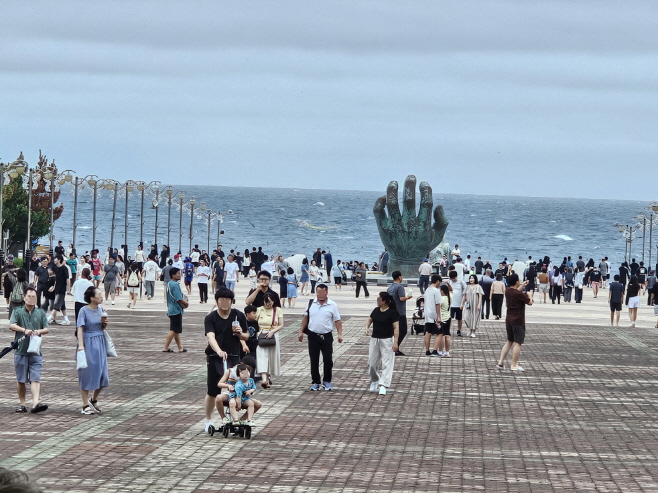 추석 연휴 기간 호미곶 해맞이 광장/포항시