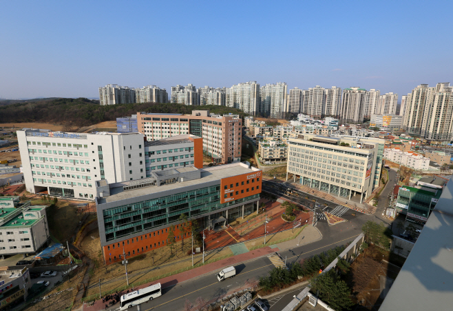 동국대학교 BMC창업보육센터 및 고양바이오메디캠퍼스 전경