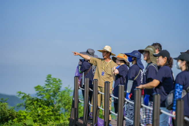 지난해 세계유산축전(순천갯벌 해설 투어)