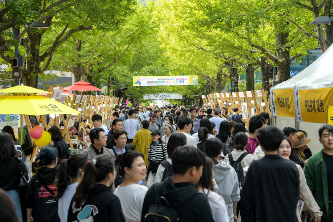 지난해 푸드아트페스티벌 행사장 (2)