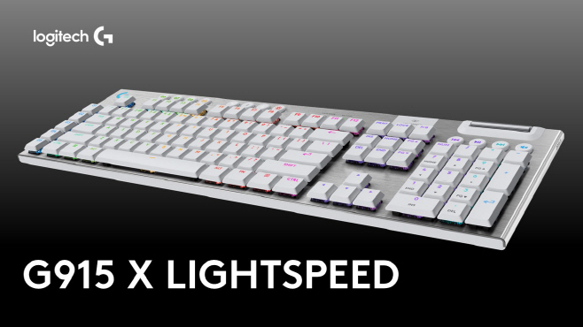 [사진 1] 로지텍 G915 X LIGHTSPEED 무선 게이밍 키보드