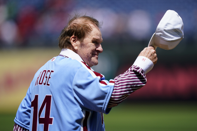 Obit Pete Rose <YONHAP NO-1812> (AP)