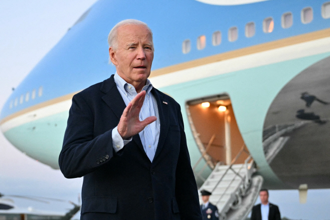 US-POLITICS-BIDEN <YONHAP NO-3389> (AFP)