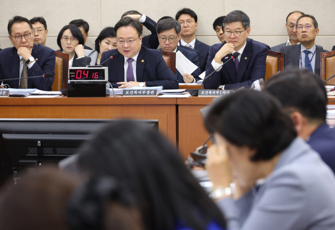 답변하는 조규홍 보건복지부 장관<YONHAP NO-4225>