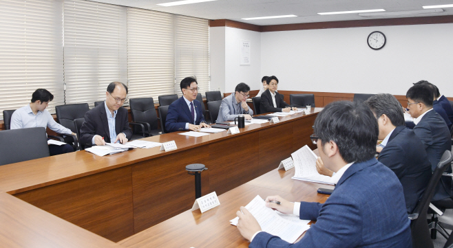 김범석 차관, 제9차 부동산 시장 및 공급상황 점검 전담반 회의 주재