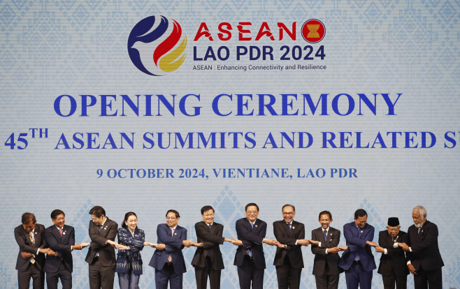 LAOS DIPLOMACY ASEAN <YONHAP NO-3411> (EPA)