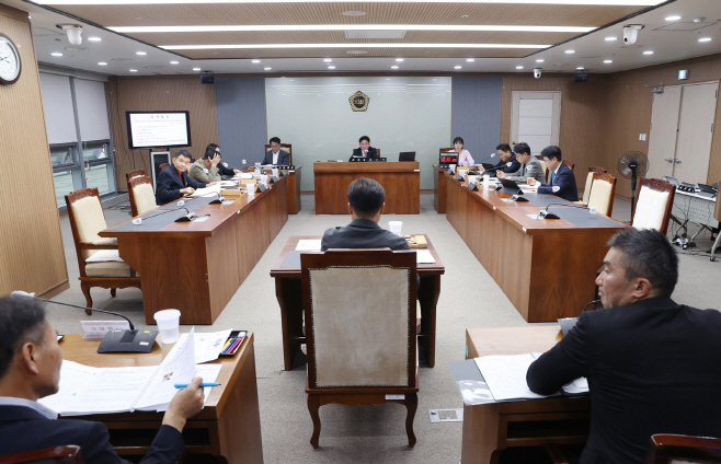 충남도의회 보건복지환경위, 신규 소관부서 첫 업무보고 청취