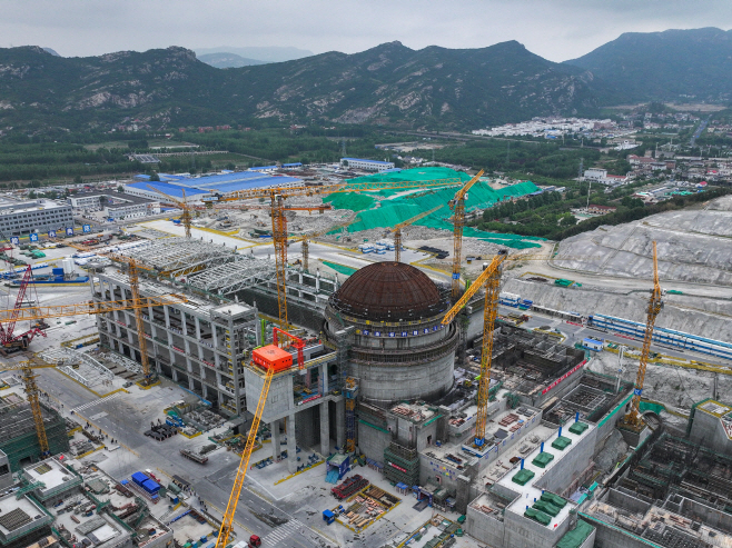 (EyesOnSci)CHINA-JIANGSU-LIANYUNGANG-TIANWAN NUCLEAR POWER STATION-CONSTRUCTION (CN)