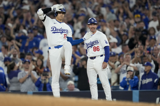 NLCS Mets Dodgers Baseball <YONHAP NO-2811> (AP)