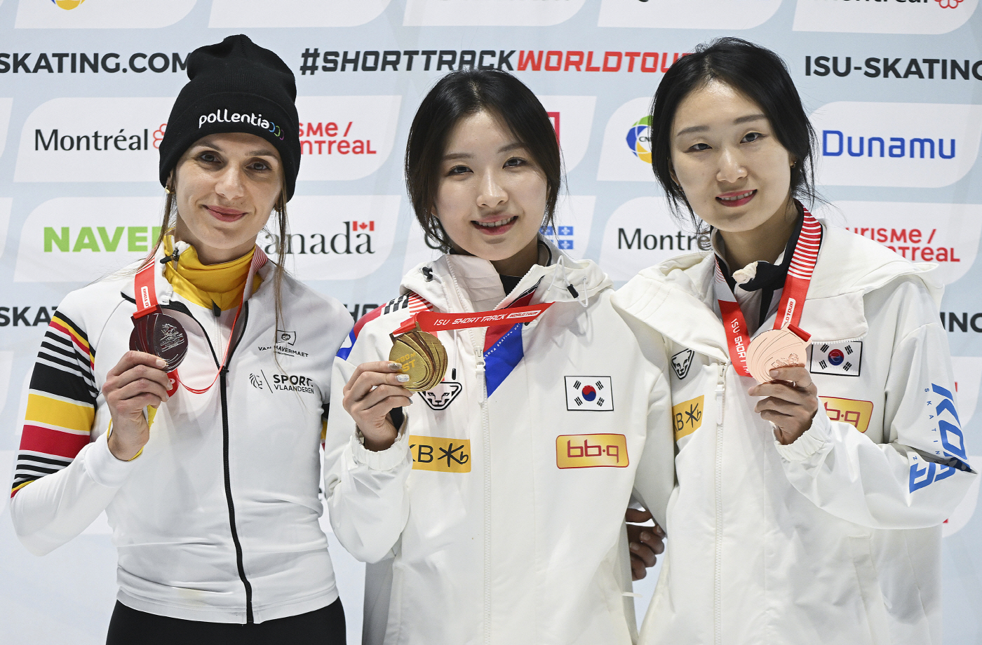 김길리, 최민정 제치고 월드투어 女쇼트트랙 1500m 우승