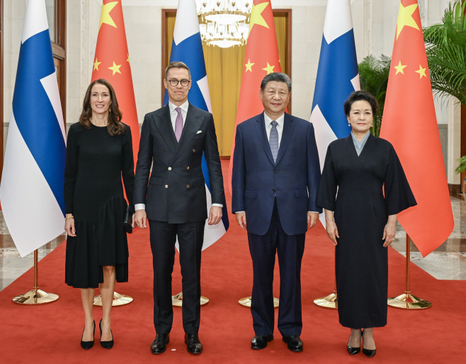 CHINA-BEIJING-XI JINPING-FINNISH PRESIDENT-TALKS (CN)