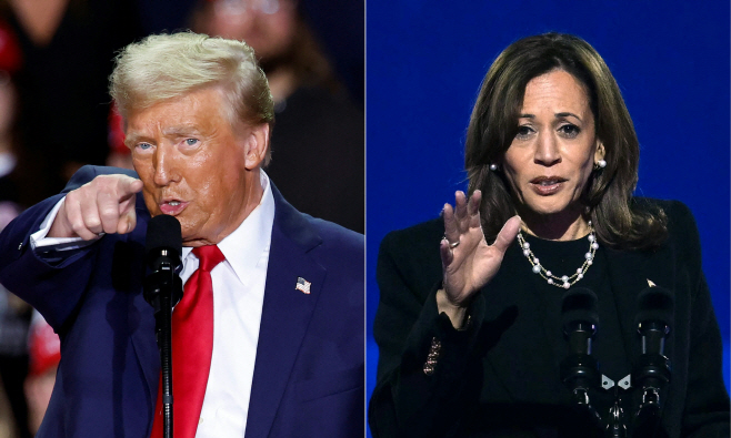 COMBO-US-VOTE-POLITICS-TRUMP-HARRIS