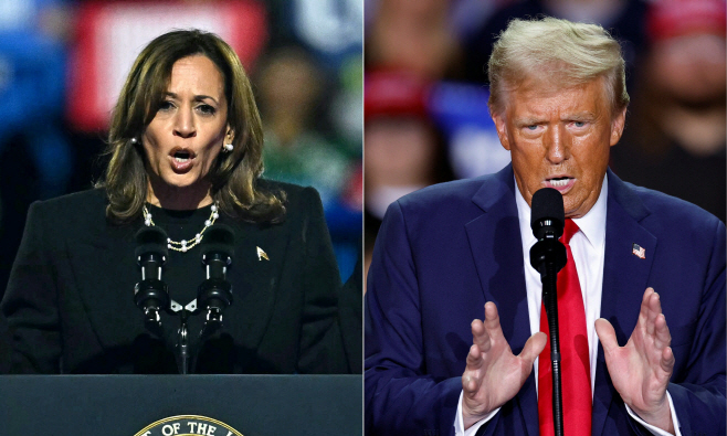 COMBO-US-VOTE-POLITICS-HARRIS-TRUMP