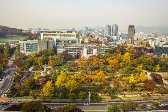 동국대학교 가을 전경