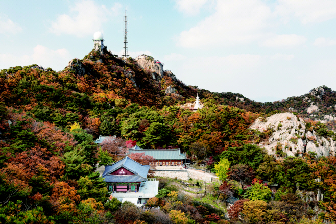 (사진5) 가을의 정취를 느낄 수 있는 관악산 연주암