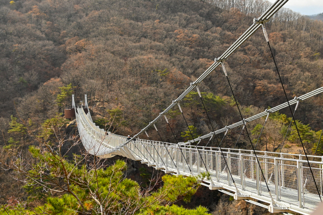 12-13 2운일암반일암 구름다리 통제(겨울전경)