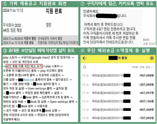 금융감독원 신종 사기