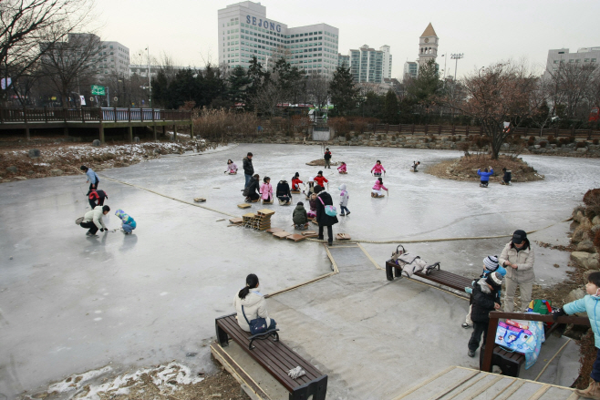 서울어린이대공원_썰매장