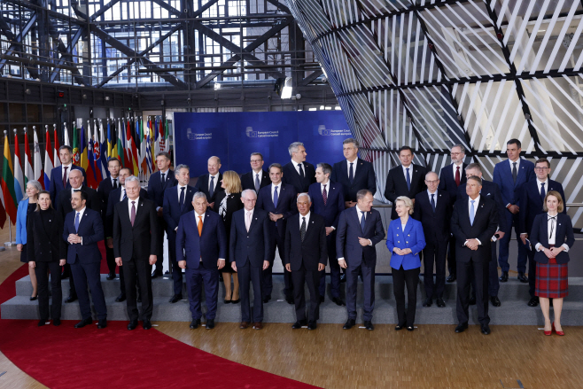 Belgium EU Summit Ukraine <YONHAP NO-0060> (AP)