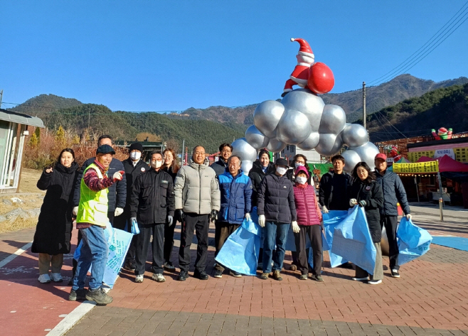 분천 산타축제 관광객 맞이 준비 완료