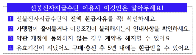 금융감독원 선불전자지급수단