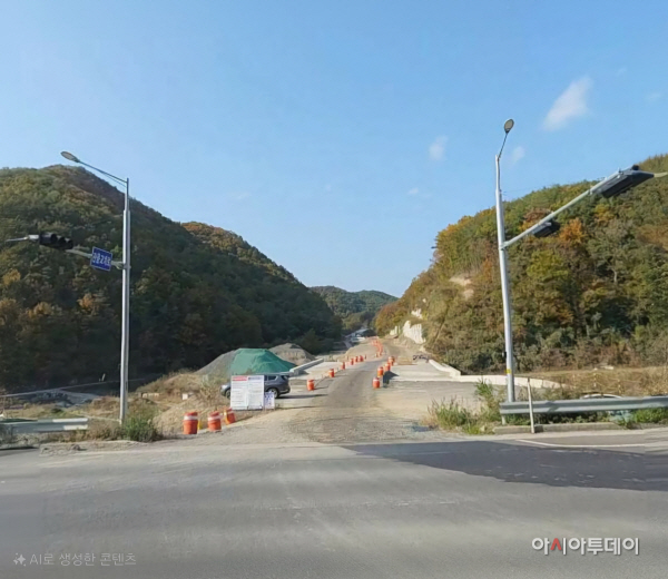 울주군, 언양 반송~삼동 상작간 도로 개통