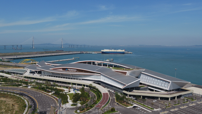 인천항 신국제여객터미널 전경