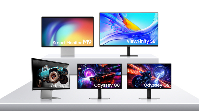 삼성전자, CES 2025서 모니터 신모델 5종 공개 (6)