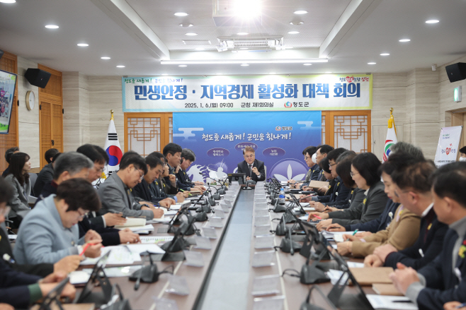 2025 민생안정·지역경제 활성화 대책 회의