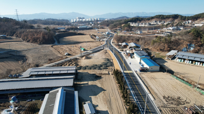 개선도로 전경)