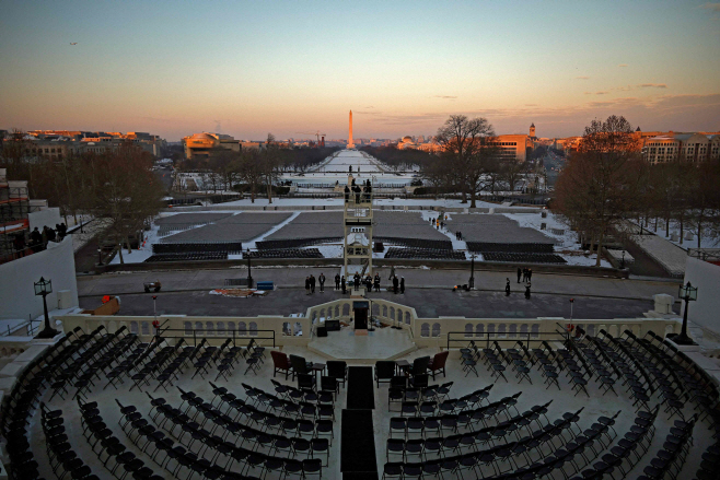 US-INAUGURATION-CEREMONY-REHEARSAL-TAKES-PLACE-IN-NATION'S-CAPIT