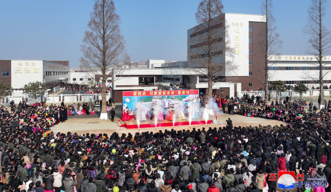 북한, 남포시 온천군 지방공업공장 준공