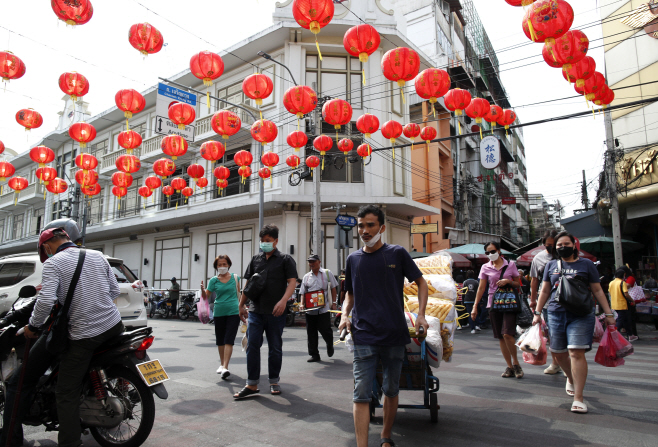 THAILAND LUNAR NEW YEAR <YONHAP NO-2437> (EPA)