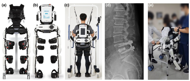 그림1_로봇보조보행훈련 관련 사진