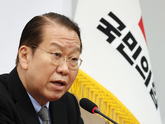 권영세 비대위원장 신년 기자간담회<YONHAP NO-3067>