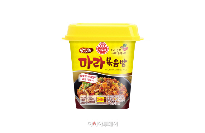 오뚜기 마라볶음밥 시뮬컷