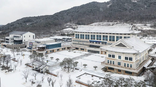 경북도교육청 전경.