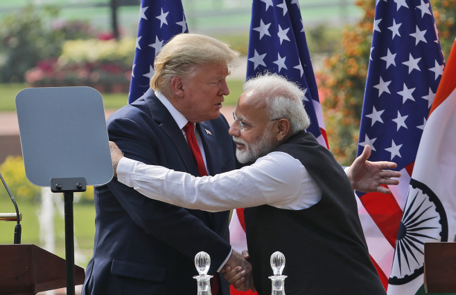 India US Modi <YONHAP NO-6827> (AP)