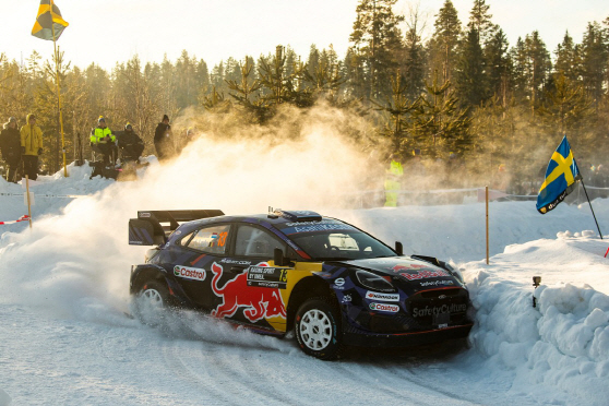 [사진자료2] 한국타이어 후원 2025 WRC 대회 2라운드 스웨덴 랠리 경기 장면
