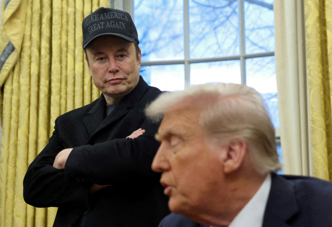 USA-TRUMP/DOGE-MUSK <YONHAP NO-3544> (REUTERS)