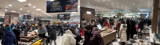 델리 바이 애슐리 7호점 평촌점과 8호점 대구 동아백화점 쇼핑점